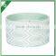 Organic scented candle in ceramic vessel with wood lid and gift box