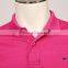 Different color collar polo shirt