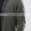 Hot Sale Custom With Hood Longline Dark Grey Men's Lightweight 100% Cotton Casual Zipper Up Blank Hoodies