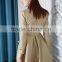 Fashion Ladies Khaki Color windbreaker Wind Coat