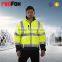 Breathable waterproof high visibility softshell jacket