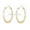 Indian Traditional Artificial Gold Plated Hoop Earrings