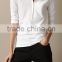 Women Plain White Half Sleeve Long Packet Polo Shirt 100% Pique Cotton White Blank Polo T Shirt