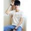 Zm40283b New Style Fancy Men's Summer Pure Color Shirts Comfortable Short Sleeve T-shirt