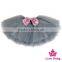 Beauty Baby Girl Gray Sequins Tutu Chiffon Short Fluffy Kid Clothing Skirts