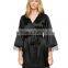 Fashion Wrap Front Long Sleeves Robe Relaxed Fit Silk Robe With Belt