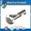 Made in Taiwan DIN 85 ISO 1580 Slotted Pan Head Machine Screw DIN 85