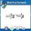 Taiwan JIS B1187 M3 M12 M3-0.5 x 8mm Phillips Pan Head Grade A2-70 Stainless Steel Split Lock Washer SEMS Machine Screw
