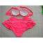 women bandeau top bikini skirt bottom swimsuit