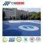Outdoor Si-PU Sports Court for Basketball/Tennis/Vollyball/Badminton