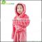 Wholesale china children coral fleece microfiber bathrobe