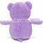 Soft Stuffed Purple Bear Plush Wholesale