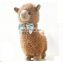 Cute Alpaca Plush Toy Camel Cream Llama Stuffed Animal Kids Doll