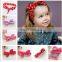 1PC DIY Lovely Girls Bow Knot Floral Headband Hairband Rabbit Ear Feather Arrow Print Head Wrap Hair Band Accessories