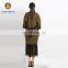 Golden Supplier High Quality Women Green Black Wool Coat Price