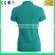 Women Green Custom Plain Cheap Promotional Polo Shirt --6 Years  Experience
