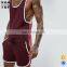 Cotton men summer onesie racer back short adult onesie pajamas wholesale