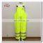 inflaming retarding reflective rain coat with trouser