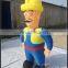 Advertising Promotional Inflatable Cartoon Man Bonnie Bear Cartoon Model Character On Sale