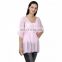 Pink Colour Poncho Top for girls