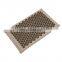 High Quality Natural Linen Coconut Fiber Plastic Spike linen acupressure mat