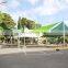 Car Parking Shade Sail Nets / Triangle Sunshade Sail Carport / HDPE Waterproof Outdoor Sun Shade Sail