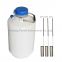 YDS-3 small capacity cryo cans portable liquid nitrogen dewar cryogenic semen tanks