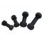 Hex. Bolt black 8.8 high tensile strength plow track shoe bolts and nuts