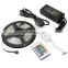 waterproof led light strip kit SMD 5050 5M tape ribbon rgb 220v adapter with remote control