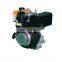 Single Cylinder 5hp Air Cooled Diesel Engine with CE EPA