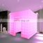 Hot Selling Inflatable Photo Booth Enclosure with LED Lights Portable Photobooth