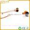 Best quality exported fabric cable cozy popular fashion wireless bluetooth earbuds