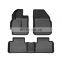 Custom Special Size 3D TPE Deep Dish Car Black Mats For Chevrolet Monza
