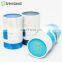 Wholesale round kraft paper tube packaging tea biodegradable cardboard paper tube with custom logo