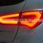 Led задние фонари для Hyundai New Satafe. Тюнинговые задние фонари для Ix45 в красном и темно-сером цветах для внедорожника