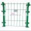 Stainless Steel Outdoor Double Wire Coated Fence Posts Fencing Panels