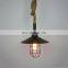 Vintage Hemp Rope Cable Pendant Light Edison Hanging Lamp