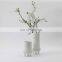 2021 Nordic Minimalism Designed Column Shape Matte Ceramic Porcelain Flower Vase Home Decor