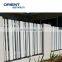 Outdoor Slat Fence Panels Wholesale Powder Coated Aluminum Fencing, Trellis & Fence Inground Post and Flanged Post Metal