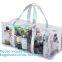 PVC Travel Makeup Toiletry Storage Bag, Large Capacity Tote Bag, Cosmetic Clothes Organizer Bag