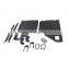 Steel Half doors for jeep wrangler JK black front doors tube doors for Jeep accessories