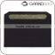 luxury contrast color stingrey skin and calf leather credit card sleeve card holder wallet for gift