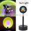 Rgb Modern Projection Night Rainbow Sunset Light For Living Room Table Bedroom Dimmable Floor Lamp