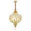 Decoration Chandelier Latest European style Iron and crystal LED Pendant Lighting