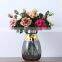 Top Quality Faux Plants Flower Real Touch Rose 47cm Artificial Roses Flowers For Diy Bouquets Wedding Party Home Decor