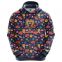 Black Customized Sublimation Hoodie with Gift and Sock Pattern