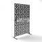 CAD drawing laser cut perforated aluminum sheet