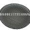 6mm thickness hexagonal hole perforated aluminum mesh speaker grille