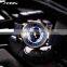 SINOBI Dual Calendar Roating Dial Watch Hollow Out Pointer Hand Watchs Man Business Wristwatch