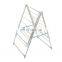 Balcony  portable folding dryer cloth hanger stand foldable clothes drying rack for laundry